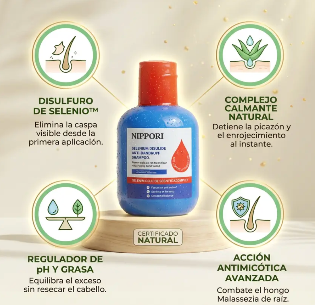 Champú de disulfuro de selenio NIPPORI®