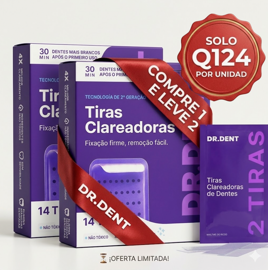(SUPER 2X1) Tiras Blanqueadoras