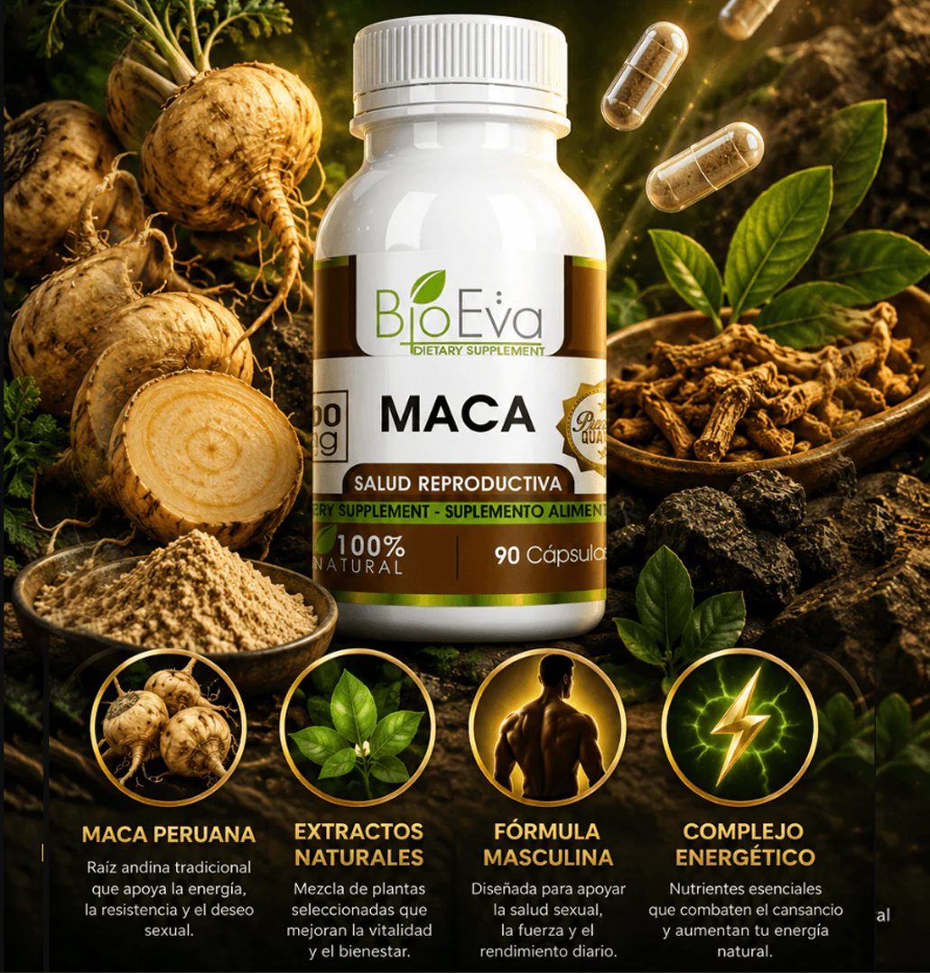 Maca | Recupera Tu Salud Sexual🔥