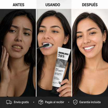 (SUPER 2X1) Ceelike - Pasta Repara y blanquea tus dientes