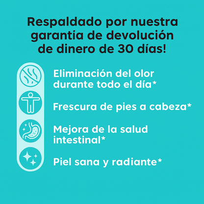 Deos™ - Desodorante Natural en Cápsulas (60 caps)