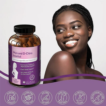 Suplemento Myo-inositol y D-Chiro Inositol
