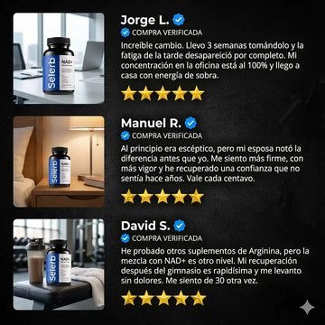 Capsulas SELERB® Complex NAD+ | Mejora erecciones , grosor y tu potencia sexual🍆