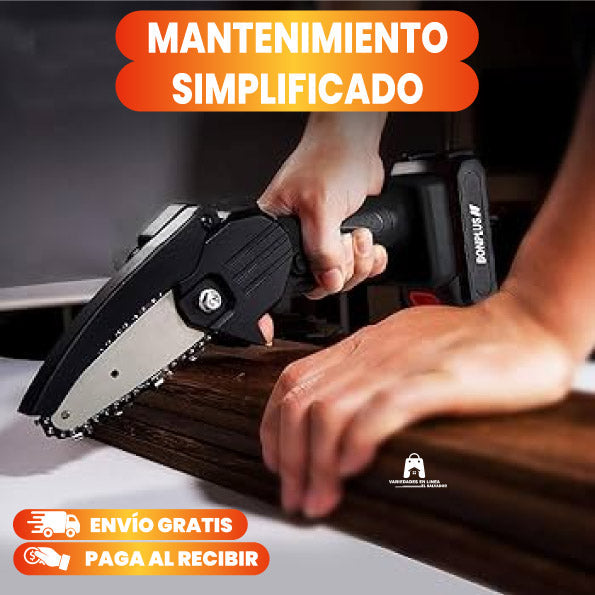 MOTOSIERRA DE MANO INALÁMBRICA